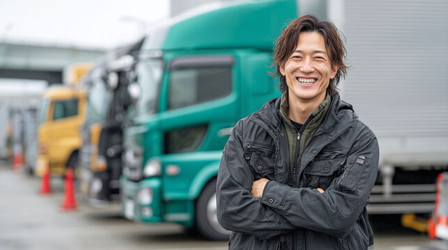 現代社会を支える大型トラックを操る頼れるプロの運転手｜働きがいのある長距離ドライバー
