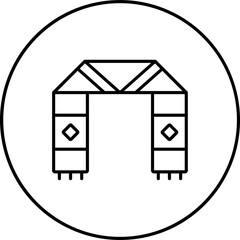 Shawl Icon