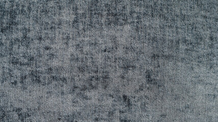 Close-up of a blue denim fabric texture