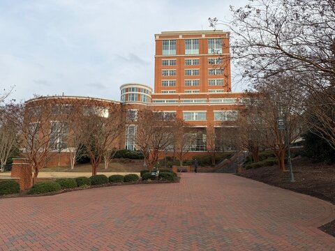 Atkins Library on the UNC Charlotte university campus in Charlotte, NC