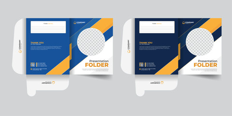 Professional business file folder templates for branding, marketing, and corporate file presentation.