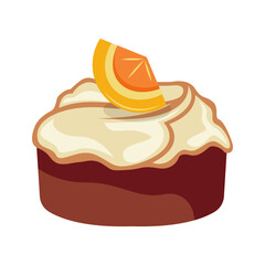 Lemon Tart Cupcake With Lemon Slice