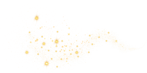 Golden Glitter Sparkle Shimmer Texture Golden Glittering Light on Black A single trail of sparkling gold glitter on a black background, with the trail transforming into an elegant