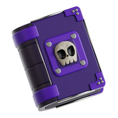 Black Magic Book 3D Icon