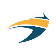 Sport apparels logo icon