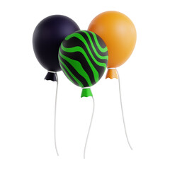 Halloween Balloons 3D Icon