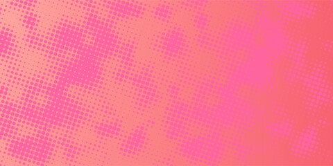 Gradient Dotted Pattern with Vibrant Pink and Orange Tones