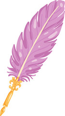 Elegant Quill Pen Illustration