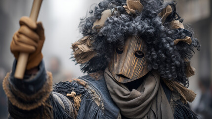 The Mystical Jarramplas Festival in Spain A Captivating Cultural Celebration Featuring Traditional Costumes and Ancient Rituals