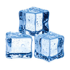 Chilled Cubes: Captivating droplets adorn the crystal-clear surfaces of ice cubes, inviting a sense of refreshment and cool allure.