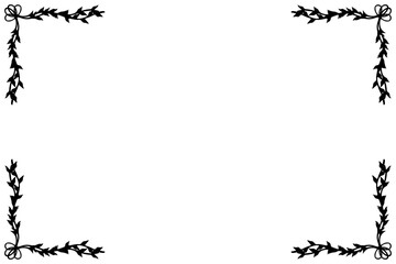 Simple Background Frame, Unique Background, White and Black Color Background, Unique Design Background