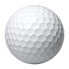 Precision Sphere: A close-up view of a golf ball, showcasing its textured surface and dimpled design. It embodies precision and the pursuit of excellence.