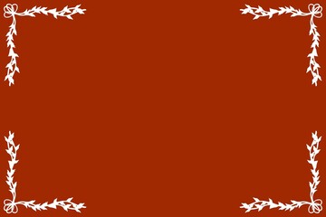Simple Background Frame, Unique Background, Red and White Color Background, Unique Design 