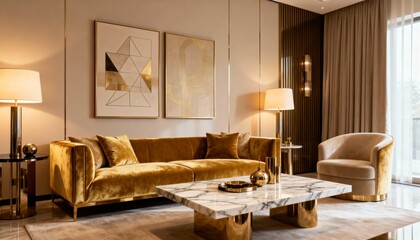 Rustic Cozy Cabin Living Room with Fireplace