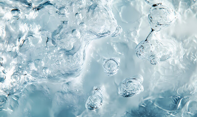 Obraz premium Boiling Water Bubbles and Texture