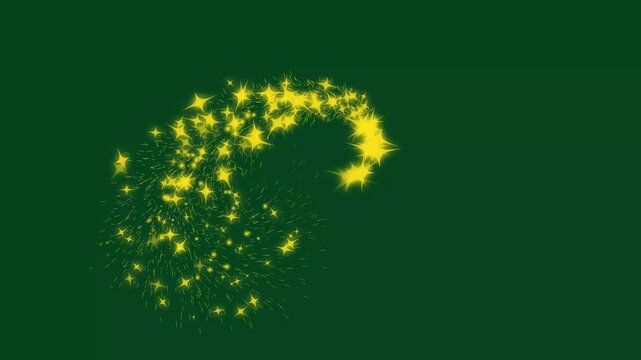 glittering sparkles line trail, magic sparkles glitter line stars, magic dust, pixie dust path, christmas stars, new year, holiday design, glitter on green screen, glitter stars particles background