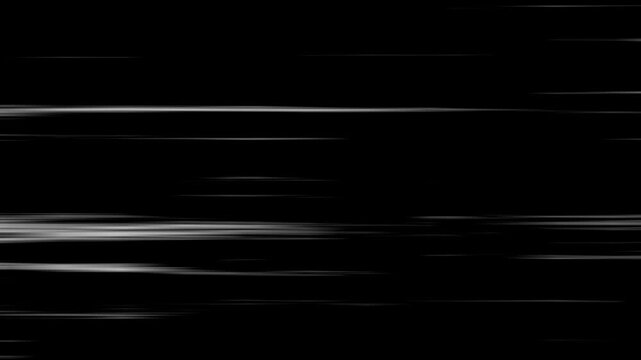 TV no signal, broken lines. Noise static glitch signal distortion and broadcast disruption in motion. Noise glitch signal error and digital interference loop animation.