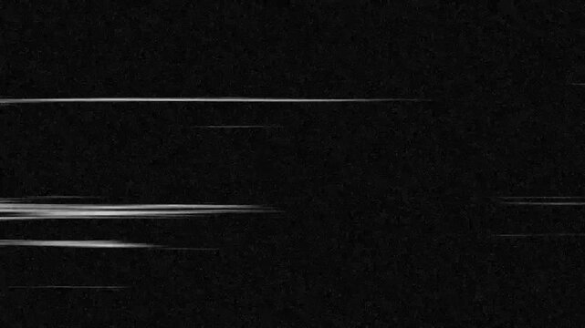 TV no signal, broken lines. Noise static glitch signal distortion and broadcast disruption in motion. Noise glitch signal error and digital interference loop animation.