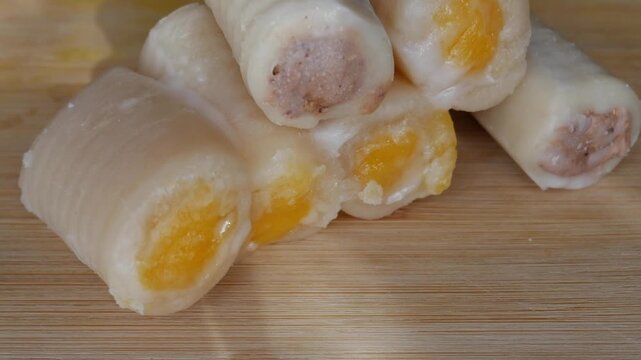Huesos de Santo marzipan sweets for All Saints Spanish celebration