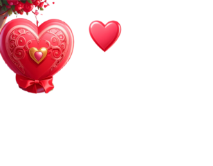 Love 3d icon set. Valentine's Day, Romance. Romantic date and marriage proposal. Hear