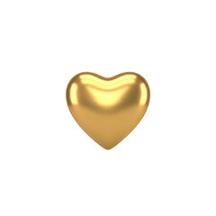 Fototapeta premium Isolated red heart shaped chocolate candy is a romantic Valentine's Day symbol of love and passion