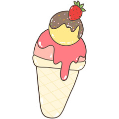 Kawaii Capibara Beach Summer