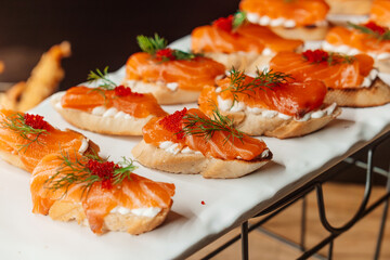 Catering, buffet, banquet