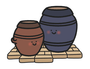Traditional Onggi Jars
