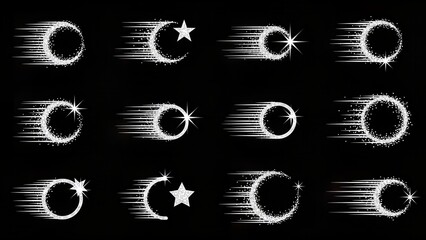 Particle Elements 4K Glitter & Dust Overlay Pack - 50 Magic Particle Effects with Alpha Channel 