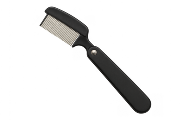 Folding eyelash eyebrow comb for beauty grooming