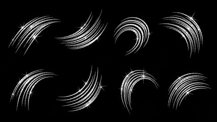 Particle Elements 4K Glitter & Dust Overlay Pack - 50 Magic Particle Effects with Alpha Channel 