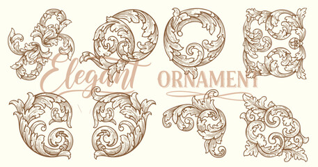 Vintage Baroque Victorian frame border, frame flower pattern vector floral engraved scroll ornament leaf retro decorative design. filigree calligraphic heraldic shield swirl