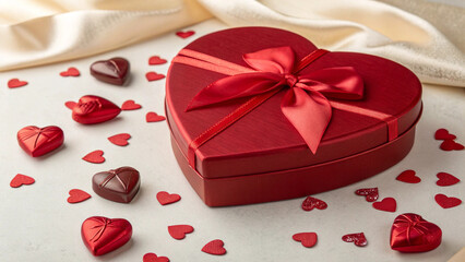 heart shaped gift box