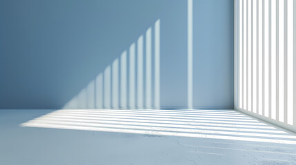 Obraz premium Light and Shadow in a Modern Interior