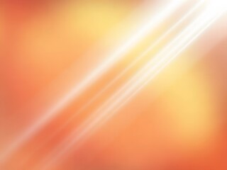 Warm sunbeams abstract light rays on a soft orange gradient background natural illumination for desi
