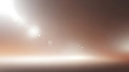 Obraz premium Abstract Brown Gradient Background Bright Glowing Light Digital Lens Flare Effect