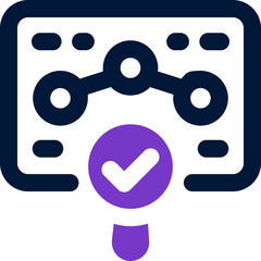 analysis duotone icon. Sleek and modern vector icon for websites, mobile apps, marketing materials, and corporate design. Fully scalable and ready to use.