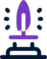 quill duotone icon. Sleek and modern vector icon for websites, mobile apps, marketing materials, and corporate design. Fully scalable and ready to use.