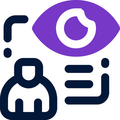 perspective duotone icon. Sleek and modern vector icon for websites, mobile apps, marketing materials, and corporate design. Fully scalable and ready to use.