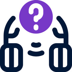 support duotone icon. Sleek and modern vector icon for websites, mobile apps, marketing materials, and corporate design. Fully scalable and ready to use.