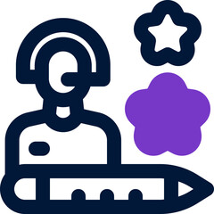scoring duotone icon. Sleek and modern vector icon for websites, mobile apps, marketing materials, and corporate design. Fully scalable and ready to use.