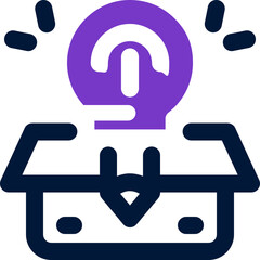 product design duotone icon. Sleek and modern vector icon for websites, mobile apps, marketing materials, and corporate design. Fully scalable and ready to use.