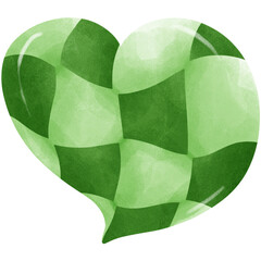 Watercolor Saint Patrick day png file