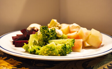 素材の甘み広がる彩り温野菜