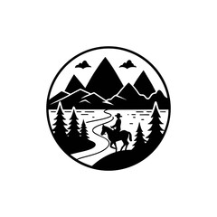 vector illustration of a skull