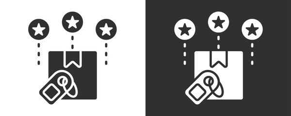 Brand Development Icon Set Vector Collection Isolated In Black And White