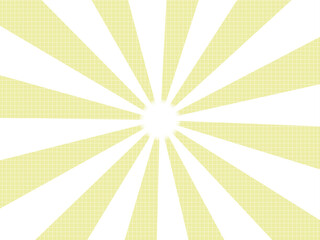 Radiation illustration (yellow)