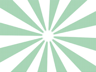 Radiation illustration (green)