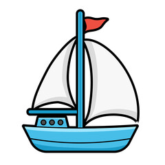 Sailboat Marine Transportation Vessel
