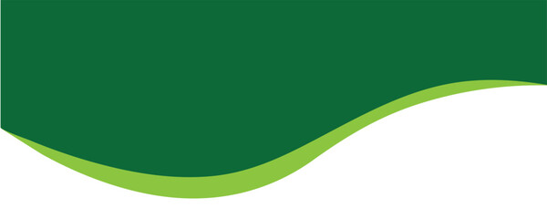 Green and light green wave design